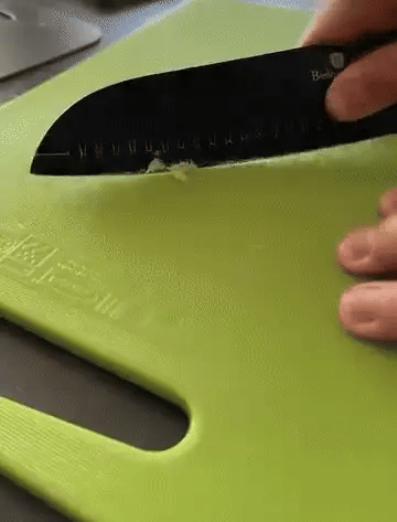 100% Titanium Cutting Board